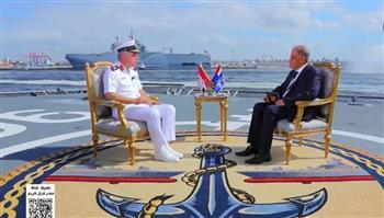 اللواء محمود فوزي: القاطرات البحرية المصرية تصنع بالكامل في ترسانة الإسكندرية