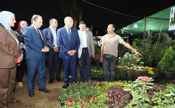 محافظ القاهرة يفتتح معرض زهور مصر ومنتجات الخريف 