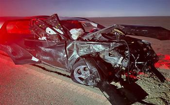 المطرب الشعبي إسماعيل الليثي في حالة حرجة بعد حادث تصادم بالمنيا.. وزوجته تستغيث| صور