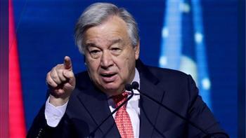 جوتيريش يدعو إلى تحول "عادل وسريع ونهائي" للطاقة النظيفة