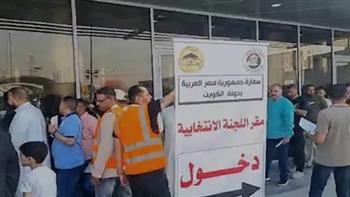 تواصل تصويت المصريين في الكويت لليوم الثاني في انتخابات مجلس النواب بالخارج