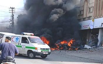 إعلام لبناني: مصابون جراء استهداف الاحتلال سيارة في مدينة بنت جبيل جنوبي البلاد