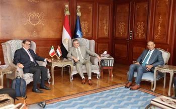 رئيس هيئة قناة السويس يبحث مع المبعوث الإيطالي لمشروع "IMEC" سبل التعاون المشترك