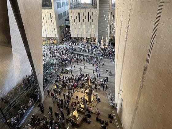 المتحف الكبير.. «طوفان الزوار» يعكس الاهتمام العالمي بالحضارة المصرية