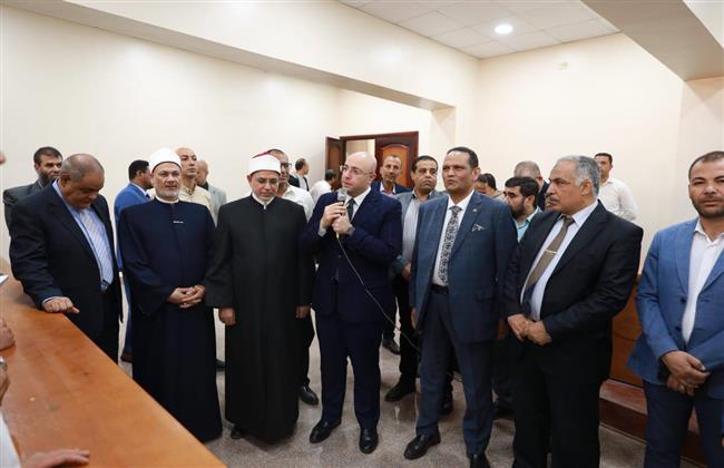 رئيس جامعة الأزهر ومحافظ بني سويف يفتتحان كلية الدراسات الإسلامية والعربية للبنين
