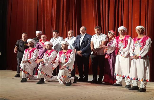 أغاني تراثية لفرقة هوى الشرق والنيل للآلات الشعبية بمهرجان قنا للفنون والحرف التراثية