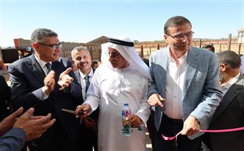 وزير الزراعة ومحافظ الجيزة يفتتحان مشروعات تنموية بالواحات البحرية لدعم صغار المزارعين