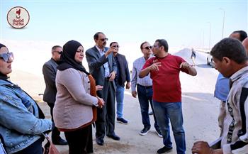 تنفيذ 75% من أعمال إنشاء أول بوابة للمدخل الغربي لسوهاج.. والانتهاء من الحديقة العامة 27 ديسمبر المقبل