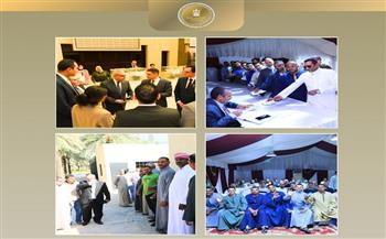 "الخارجية" تنشر جانبًا من استقبال البعثات المصرية بالخارج للمواطنين للإدلاء بأصواتهم في انتخابات النواب