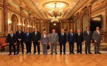 رئيس هيئة قضايا الدولة يهنئ المستشار عصام فريد لتوليه رئاسة مجلس الشيوخ