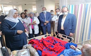 نائب وزير الصحة يتفقد مستشفى شبرا العام ويوجه بسرعة إصلاح الأجهزة المعطلة خلال أسبوعين