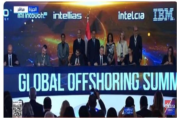 القمة العالمية للتعهيد.. مدبولي يشهد توقيع مذكرات تفاهم واتفاقيات مع شركات دولية