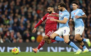 الدوري الإنجليزي.. مانشيتر سيتي يتقدم بهدفين على ليفربول في الشوط الأول 