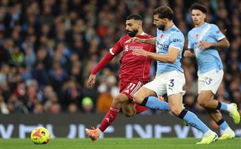الدوري الإنجليزي.. مانشيتر سيتي يتقدم بهدفين على ليفربول في الشوط الأول 