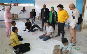 تدريبات المسرح وكتابة السيناريو في ورش لأطفال المحافظات الحدودية بمشروع «أهل مصر»