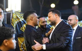 حزن ومواساة.. نجوم الفن يشاركون في عزاء والد محمد رمضان| صور