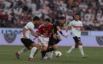السوبر المصري.. 15 دقيقة بدون أهداف بين الأهلي والزمالك