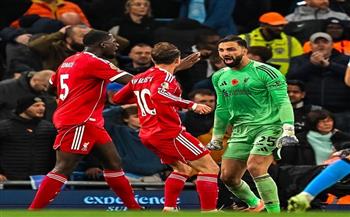 الدوري الإنجليزي| 15 دقيقة.. هالاتد يهدر ضربة جزاء للسيتي وتألق حارس ليفربول  