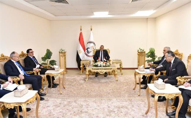 "EDEX 2025".. وزير الدولة للإنتاج الحربي يستقبل رئيس هيئة مديري المركز الأردني للتصميم والتطوير