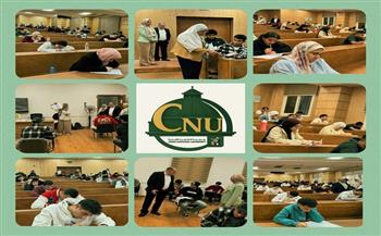 انطلاق امتحانات أعمال السنة لطلاب المستوى الأول ببرنامج الطب والجراحة بجامعة القاهرة الأهلية