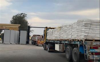 قافلة "زاد العزة" الـ84 تدخل إلى الفلسطينيين في قطاع غزة