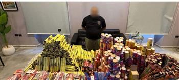 سقوط مالك محل بحوزته 500 ألف قطعة ألعاب نارية في الإسكندرية