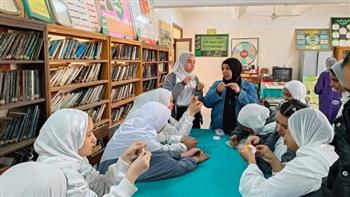 قصر  ثقافة الفيوم ينفّذ الملتقى الـ11 لمناهضة العنف ضد المرأة بمدرسة التجارة الثانوية للبنات