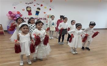 مركز استقبال أبناء وبنات العاملين بديوان وزارة التضامن بالعاصمة الجديدة ينظم احتفالا للأطفال