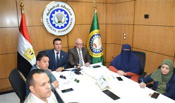 السكرتير العام لمحافظة الدقهلية يتابع موقف الرصد اليومي لمنظومة المتغيرات المكانية