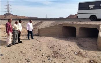 سفاجا ترفع درجة الاستعداد لموسم الشتاء لمواجهة الأمطار والسيول