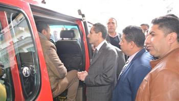 محافظ الغربية يتفقد مواقف النقل الداخلي بطنطا للتأكد من انتظام سير حركة المواصلات