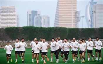 منتخب مصر الثاني المشارك في كأس العرب يختتم استعدادته لمواجهة الكويت غدًا
