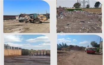 محافظة البحيرة تواصل حملاتها لمواجهة المقالب العشوائية برفع أكثر من 6200 طن مخلفات بنطاق 7 مراكز