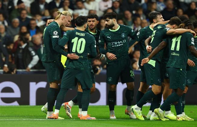 دوري أبطال أوروبا.. مانشستر سيتي يلحق بريال مدريد الخسارة بمشاركة مرموش
