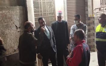 لجنة مشتركة من وزارتي السياحة والأوقاف تقومان بجولة تفقدية للمراجعة الشاملة لشارع باب البحر بالقاهرة