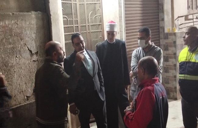 لجنة مشتركة من وزارتي السياحة والأوقاف تقومان بجولة تفقدية للمراجعة الشاملة لشارع باب البحر بالقاهرة