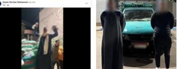 القبض على أنصار مرشح بالمنيا ادعوا توزيع سلع غذائية دعما لمرشح آخر