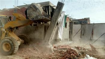 حملات إزالة للتعديات على الأراضي الزراعية والبناء المخالف بالإسكندرية