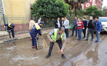  محافظ المنوفية يتفقد جهود شفط مياه الأمطار والتعامل الفوري مع موجة الطقس السيئ بشبين الكوم 