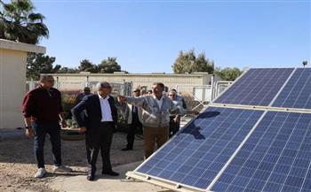 رئيس شركة صرف الإسكندرية يتفقد موقع "9 ن"