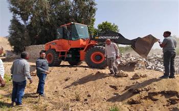 حملات موسعة بالإسكندرية لإزالة البناء المخالف