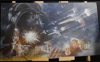 عمرها نصف قرن.. بيع اللوحة الأولى لـ"حرب النجوم" بسعر خيالي