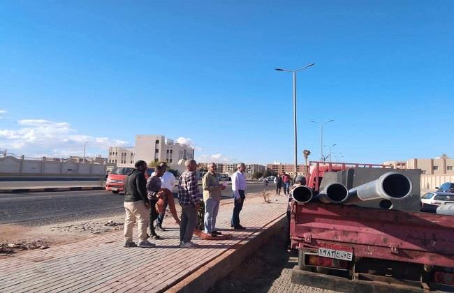 رئيس شركة مياه البحر الأحمر يتفقد غرف تصريف الأمطار استعدادًا لموسم الشتاء  