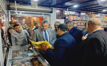 افتتاح منفذ جهاز مستقبل مصر بإدفينا بمركز رشيد لتوفير السلع الغذائية بأسعار مخفضة