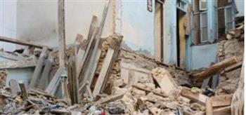  إصابة 3 أشخاص فى انهيار عقار بإمبابة