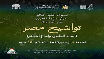 اليوم.. «أصالة التواشيح المصرية» في حفل بقبة الغوري