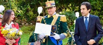 الموسيقى العسكرية الإيطالية  بالأكاديمية المصرية للفنون بروما 