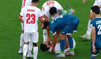 قبل حسم الصفقة.. إصابة مفاجئة لـ يزن النعيمات في مباراة الأردن والعراق بكأس العرب