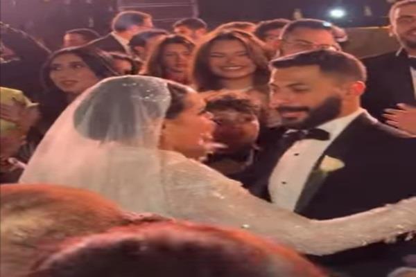 لقطات من حفل زفاف ابنة محمد هنيدي| صور