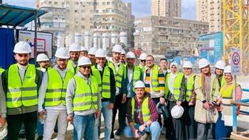 "هندسة طنطا" تنظم زيارة طلابية ميدانية لأعمال تنفيذ الخط الرابع بمترو الأنفاق